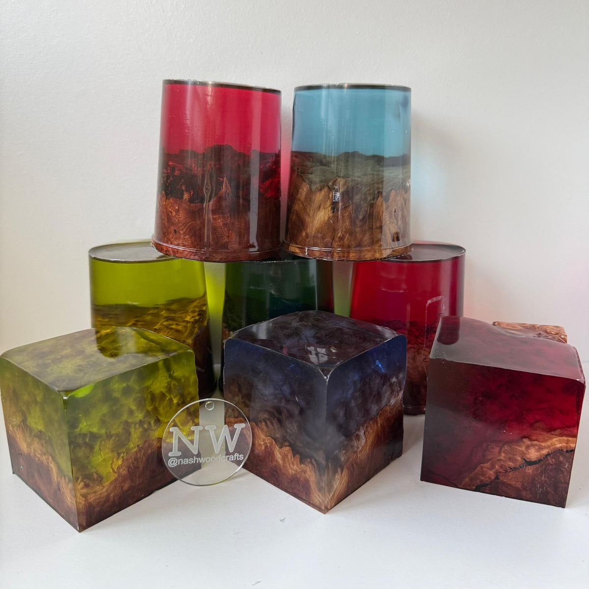 Hybrid sphere / Egg resin blanks