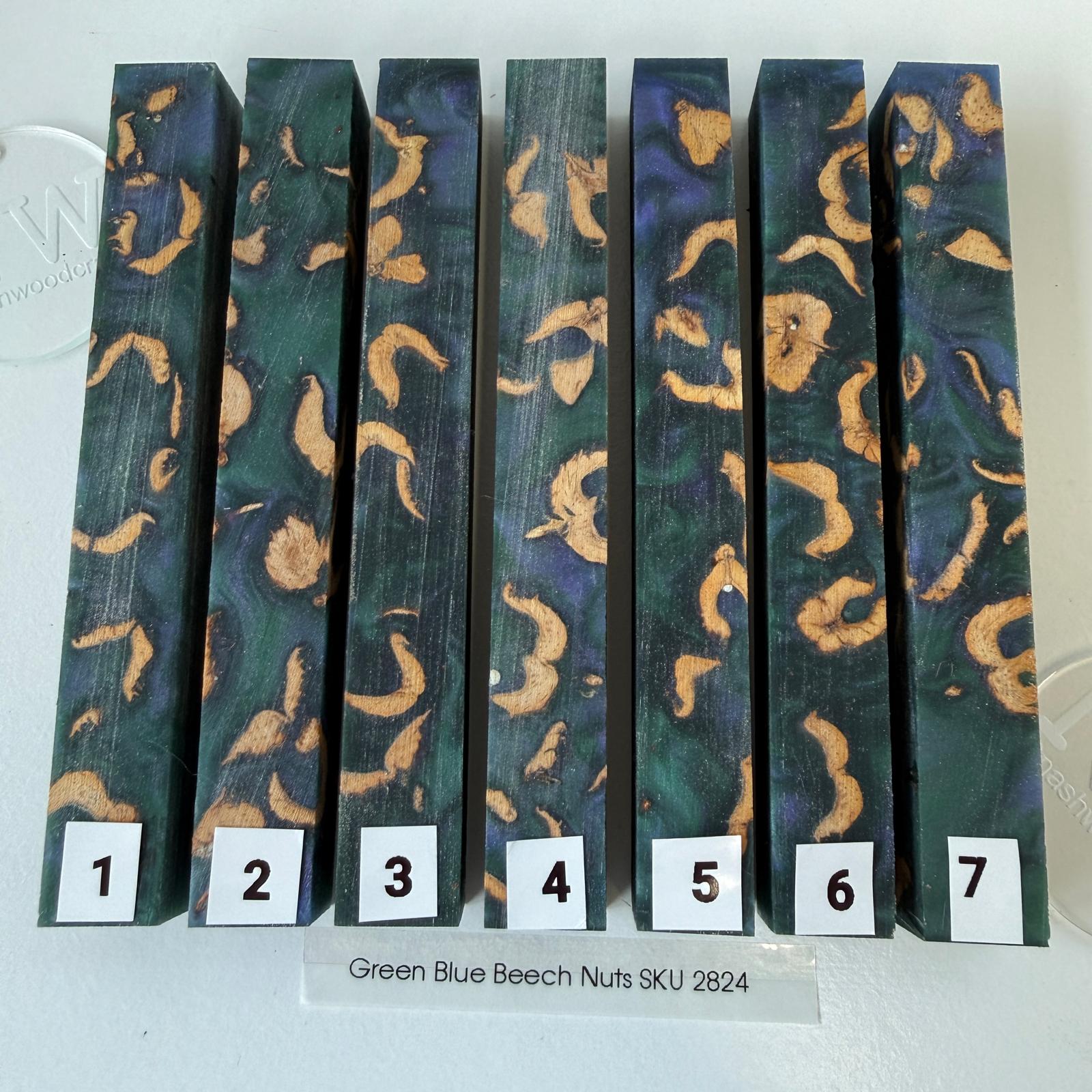 Beech Nut & Resin Pen Blank