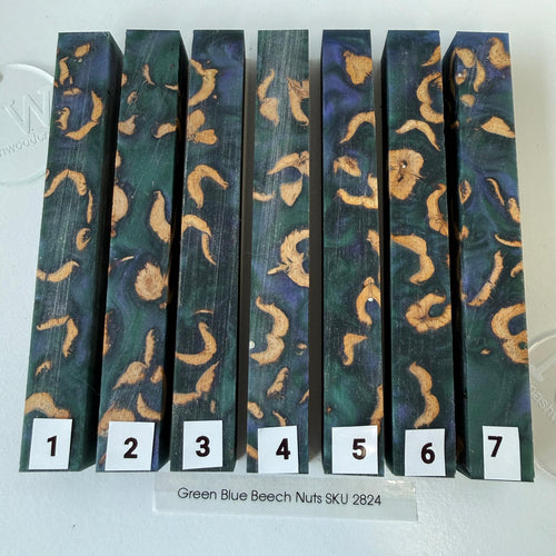 Beech Nut & Resin Pen Blank