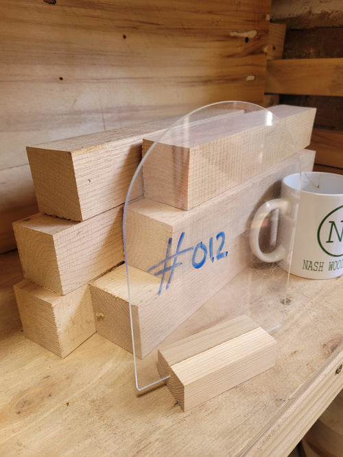 012 American oak spindles
