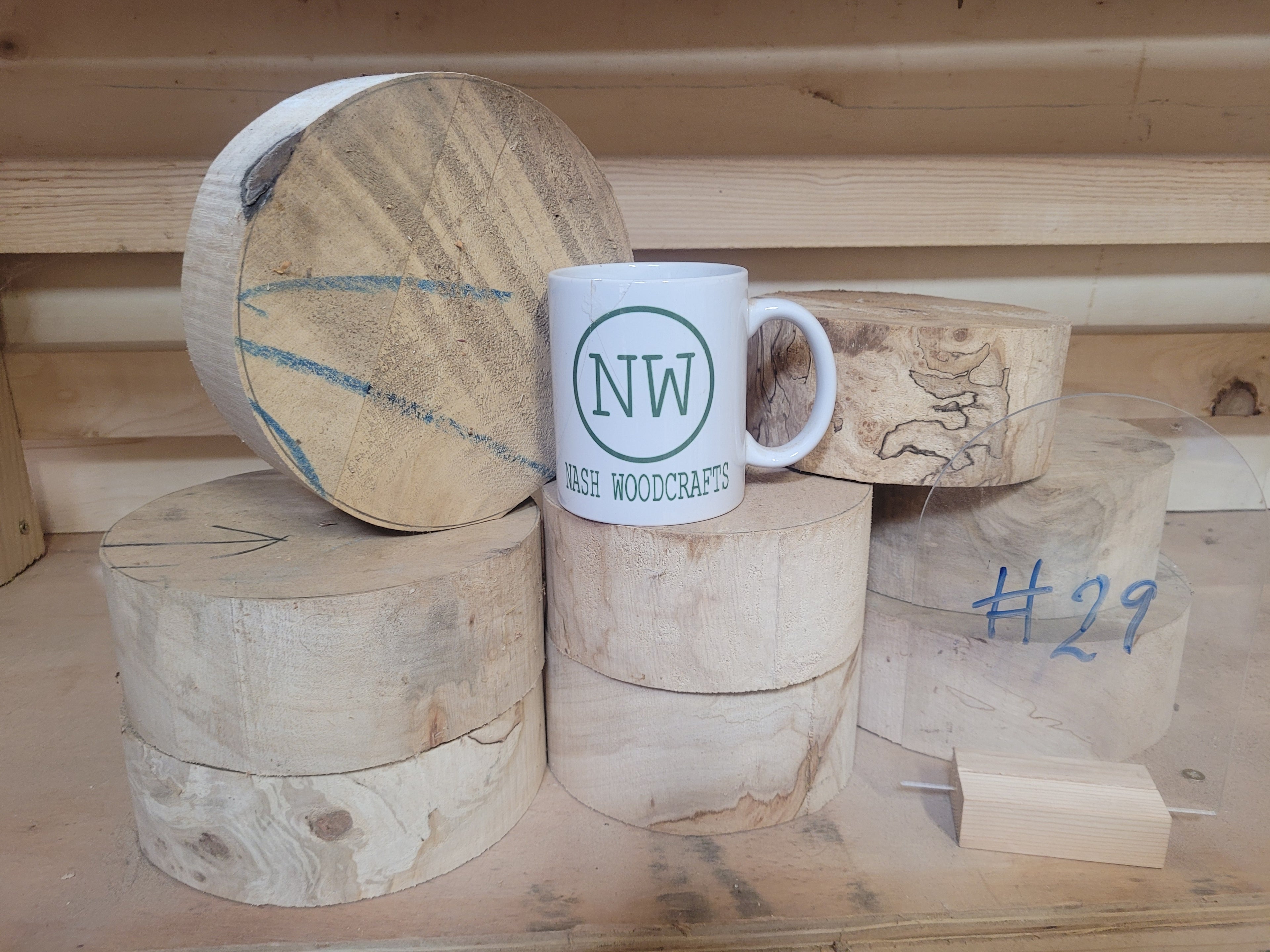 029 spalted horse chestnut