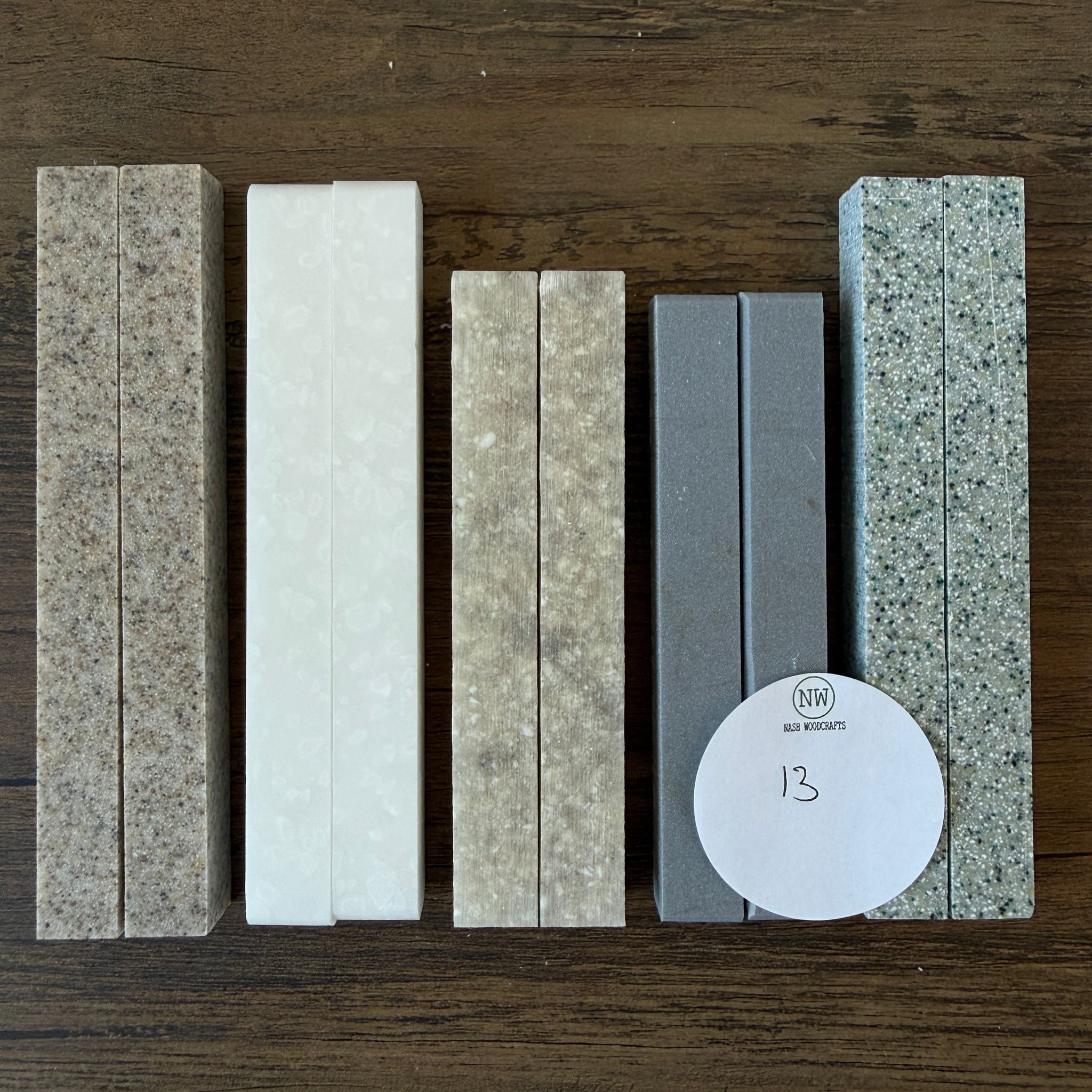 Corian Pen Blank Packs