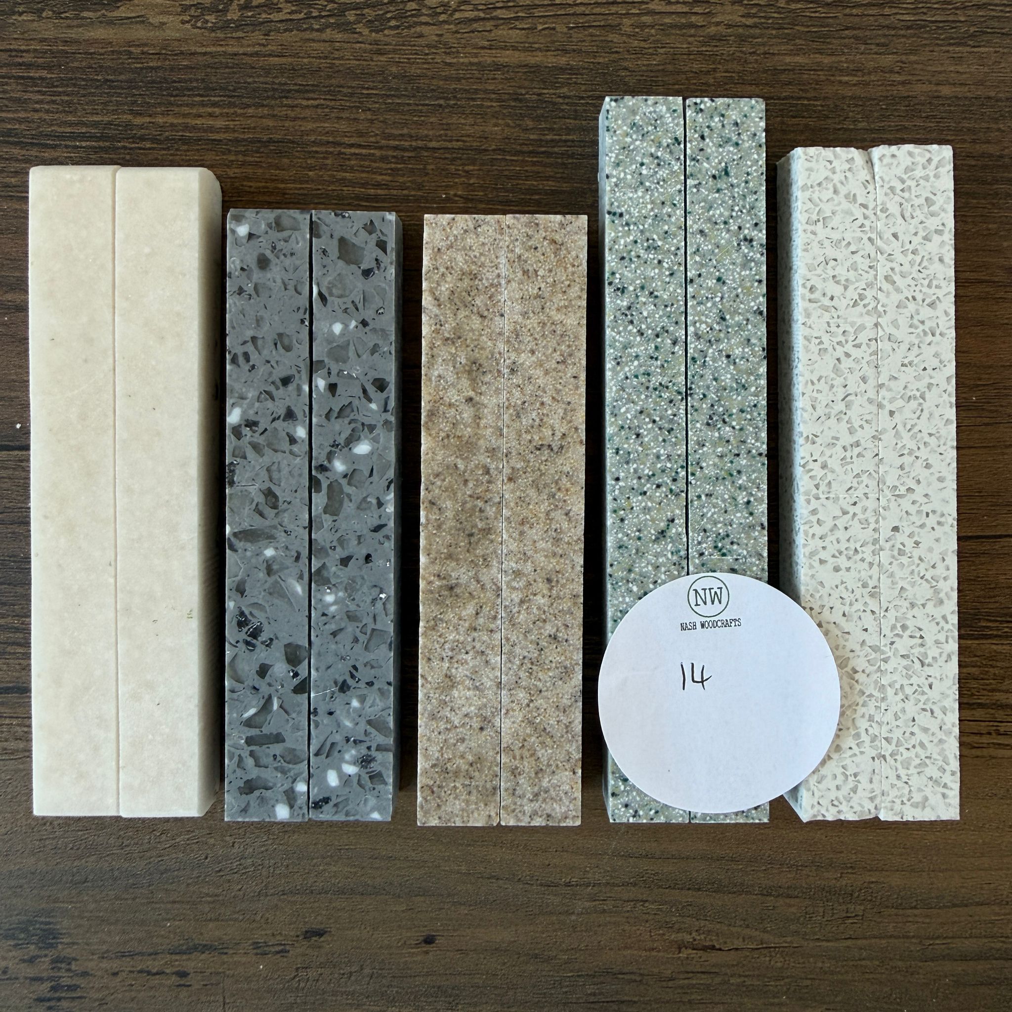 Corian Pen Blank Packs
