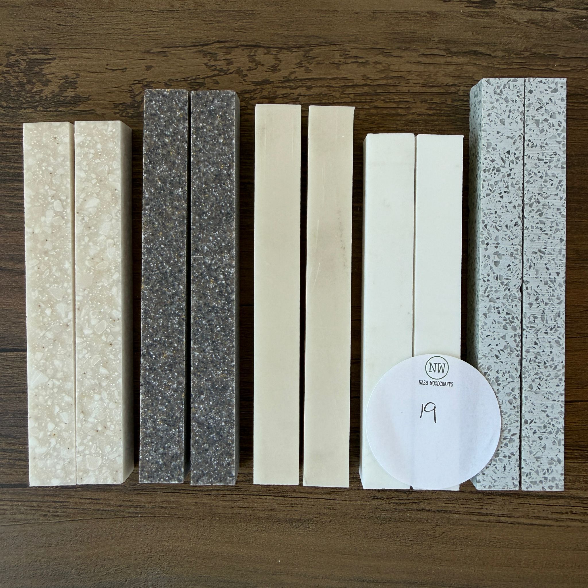 Corian Pen Blank Packs