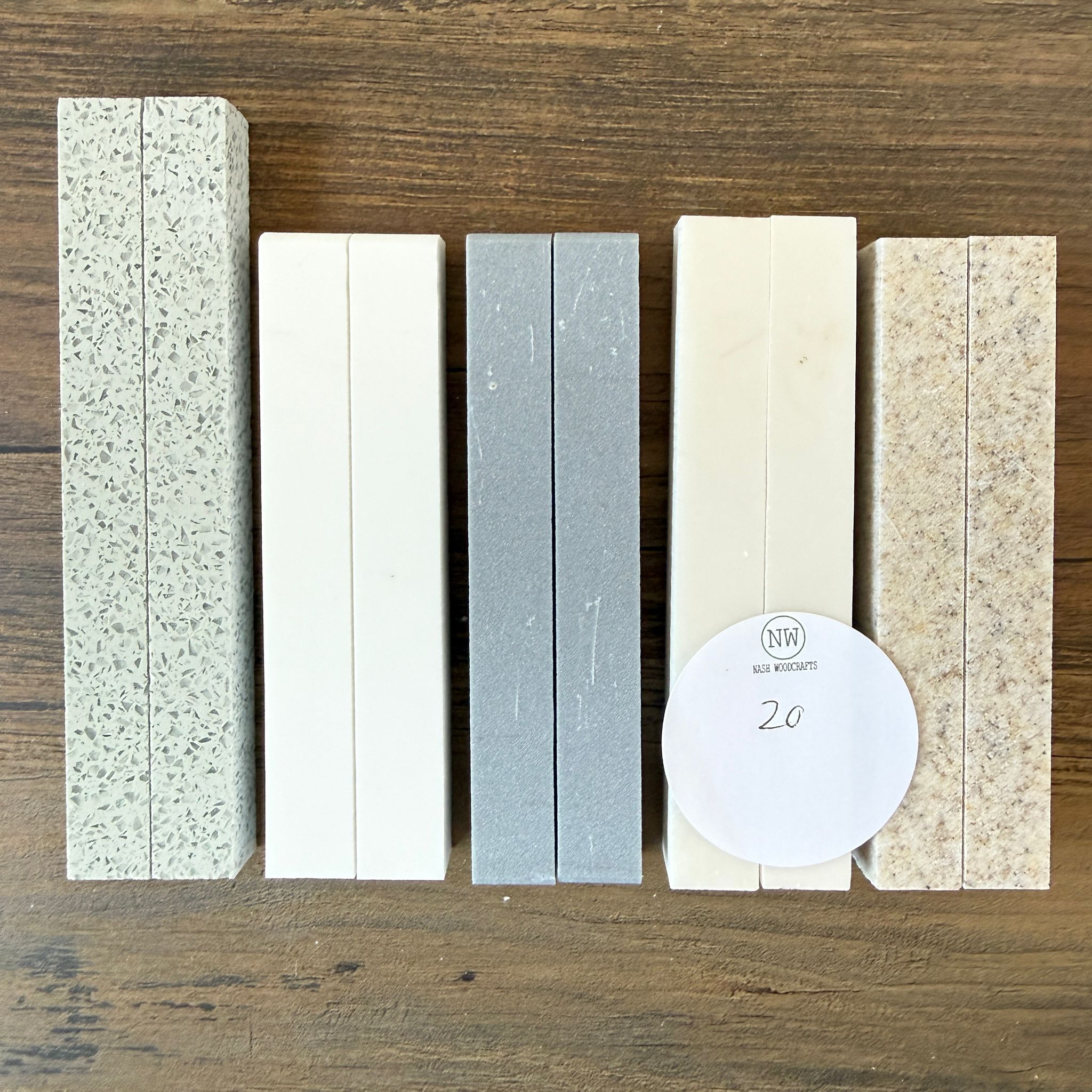 Corian Pen Blank Packs