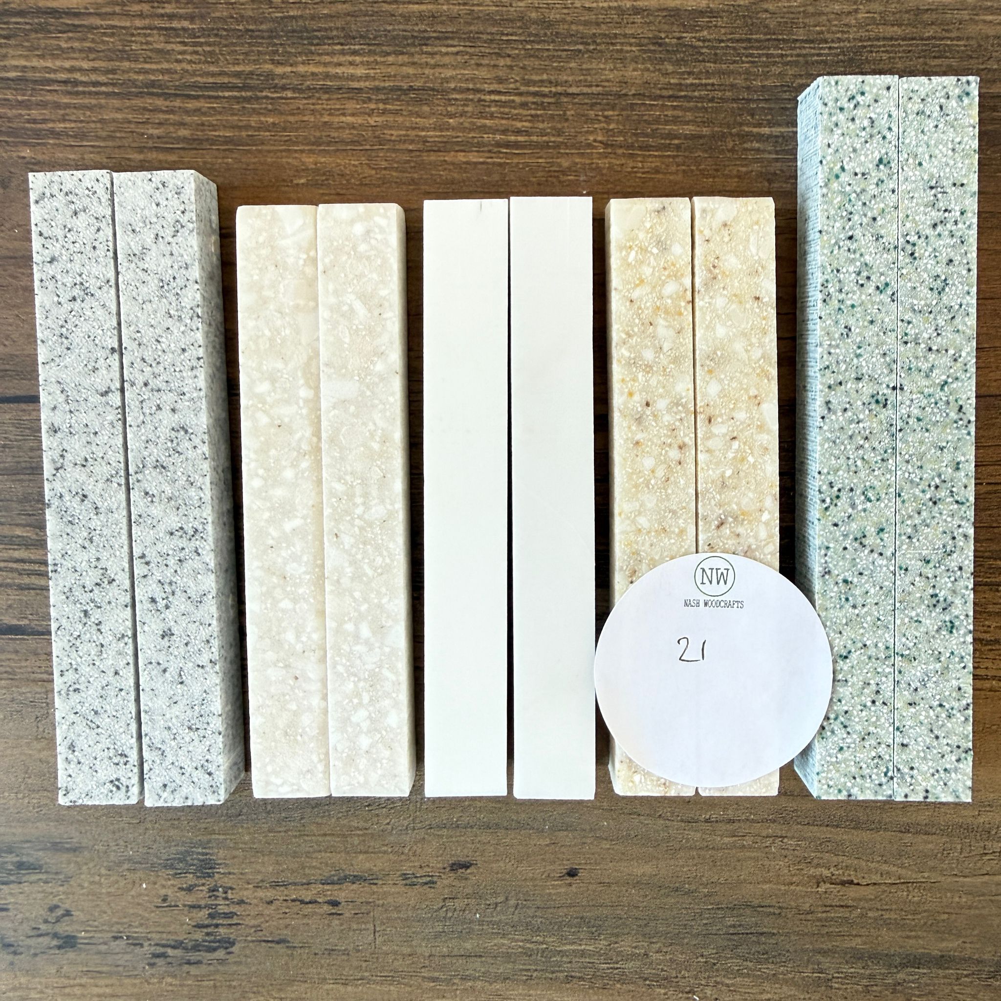 Corian Pen Blank Packs