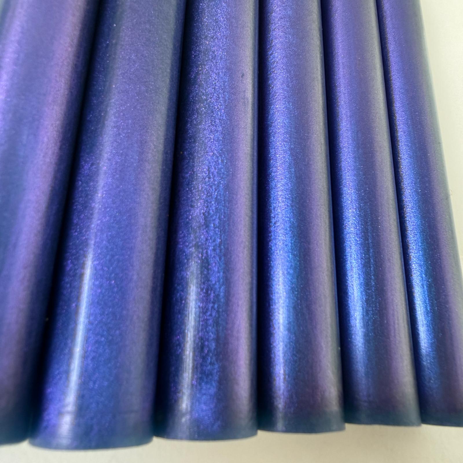 Chameleon resin pen blank Blue/Purple