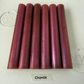 Chameleon resin pen blank red/purple