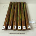Chestnut Green Yellow pen blank