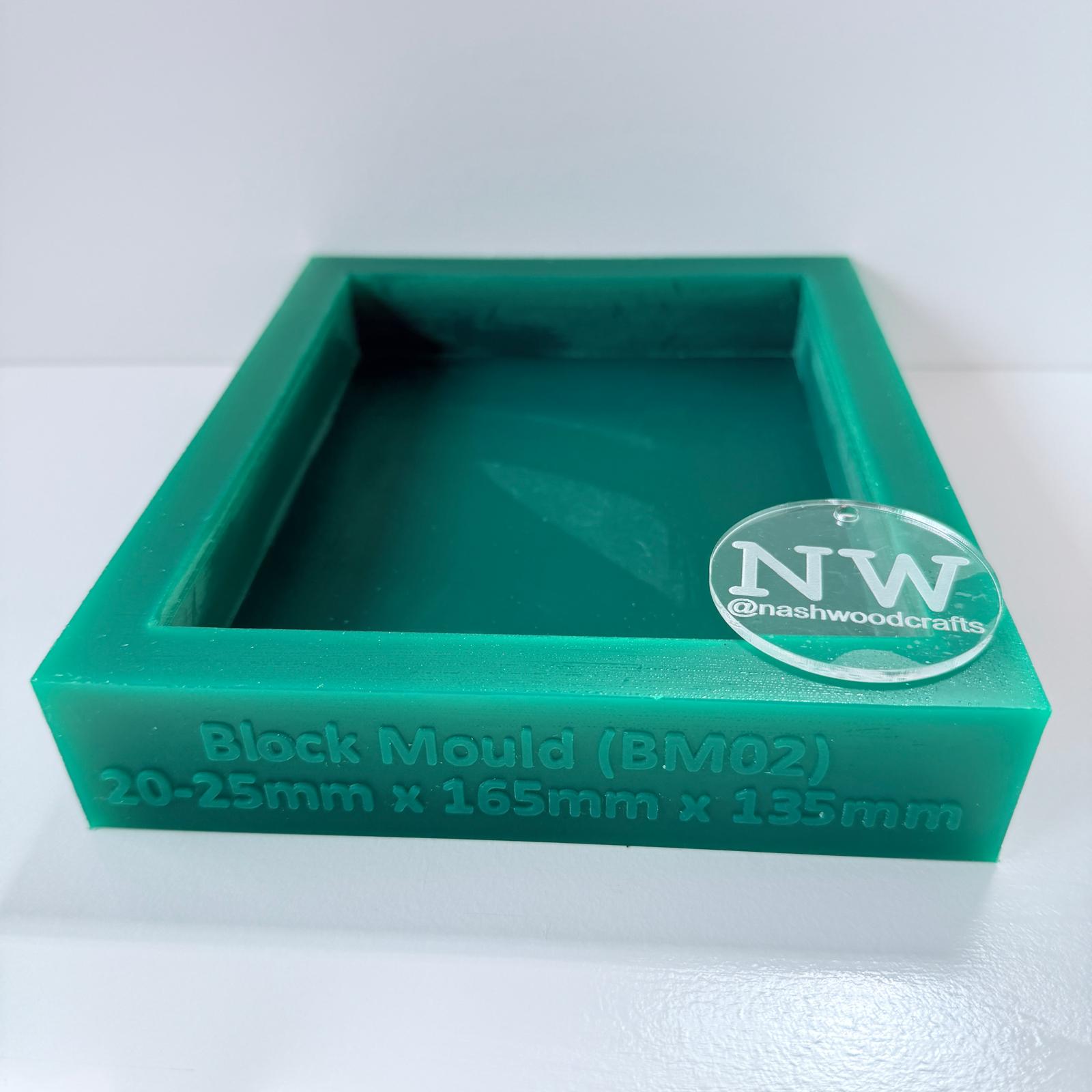 Silicone Block Mould - various sizes