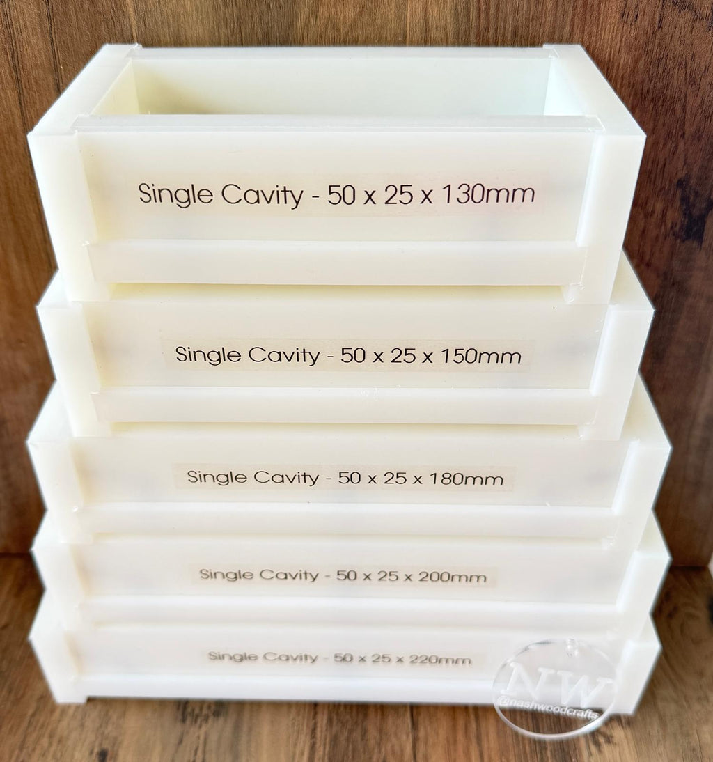 25mm x 50mm Casting Moulds - Single Cavity