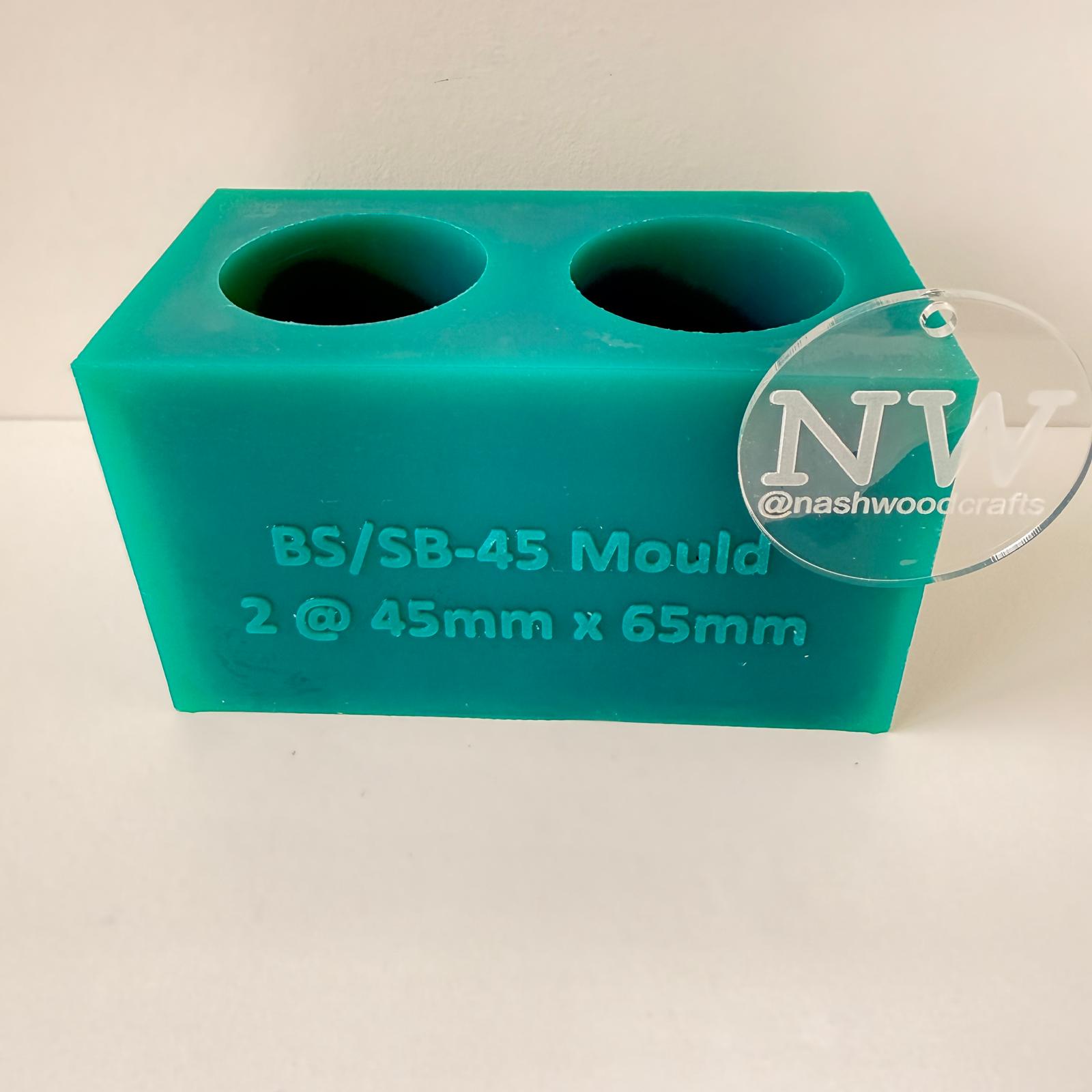 Bottle stopper / Shaving brush Mould - various sizes