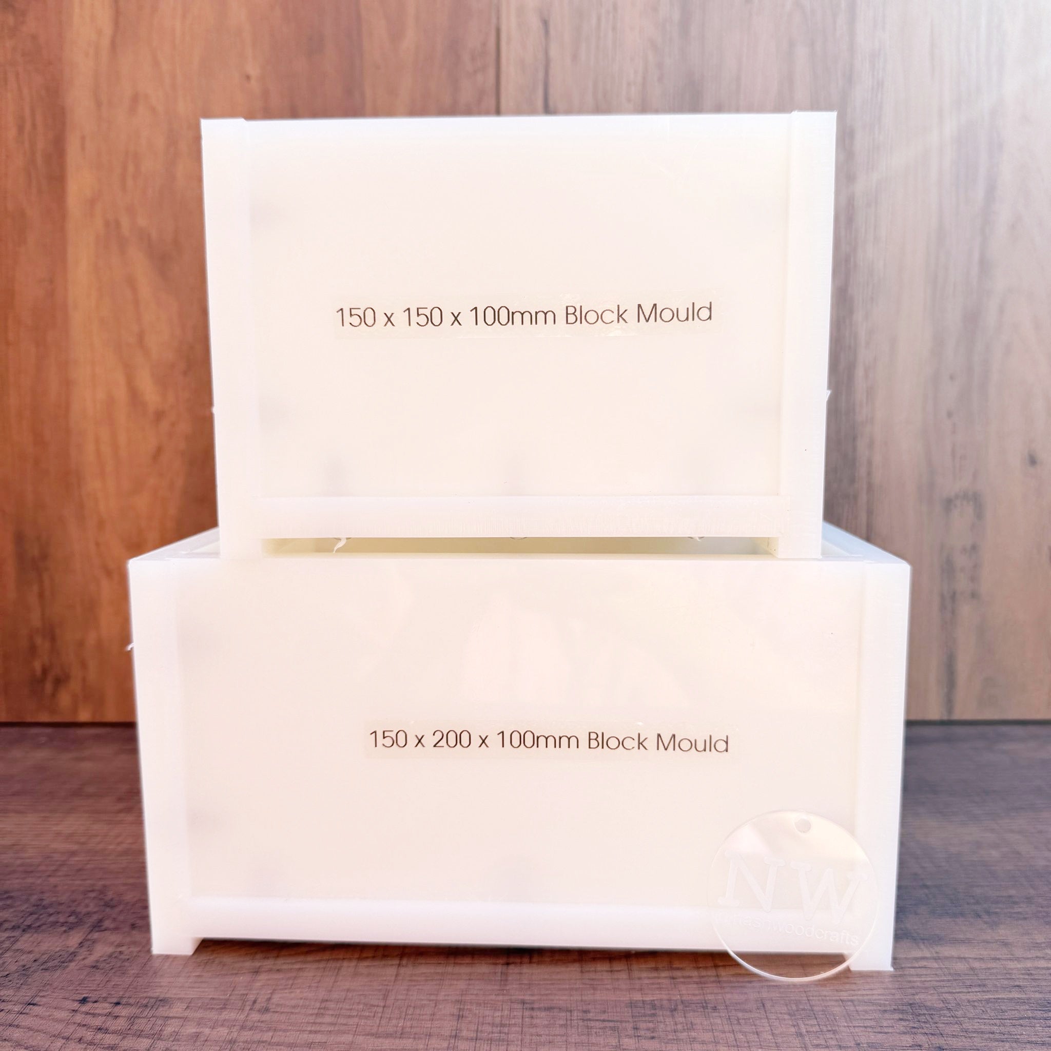 100mm Deep Block Moulds (various sizes)