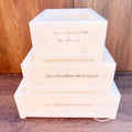 50mm Deep Block Moulds (various sizes)