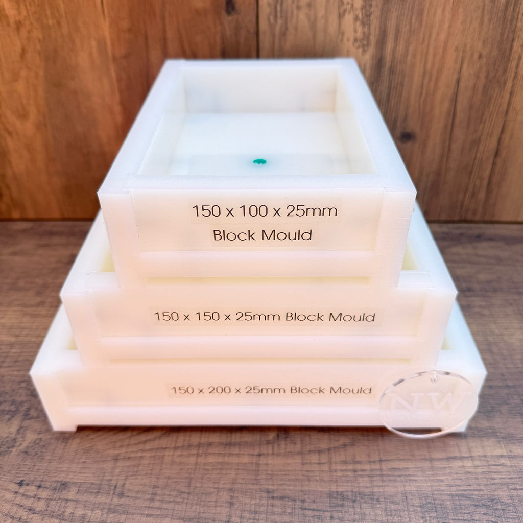 25mm Deep Block Moulds (various sizes)