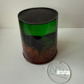 Red Malee Burr and Green coloured resin Egg blank
