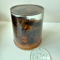 Elm Burr and Clear resin Egg blank