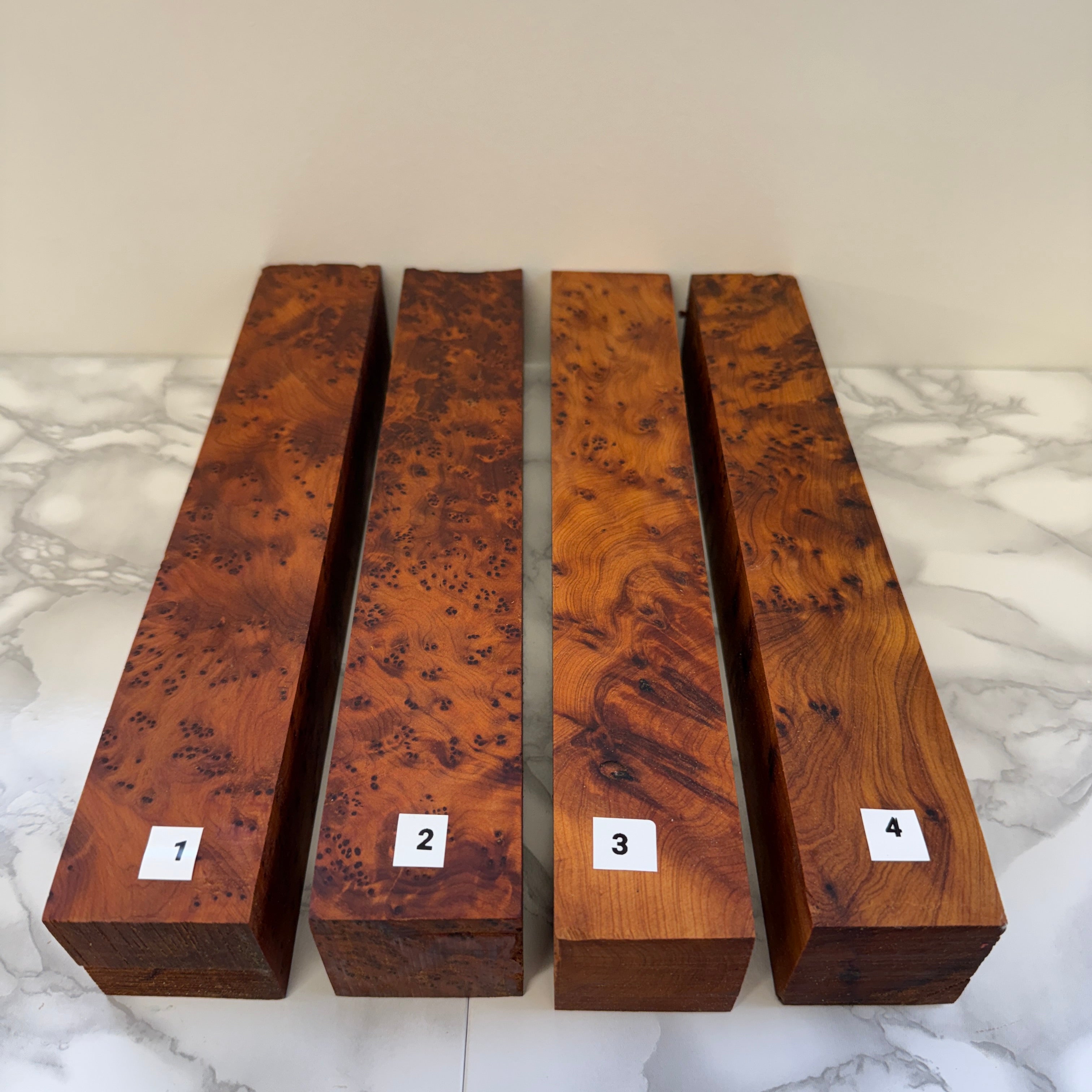Thuya Burr 2x2x12"
