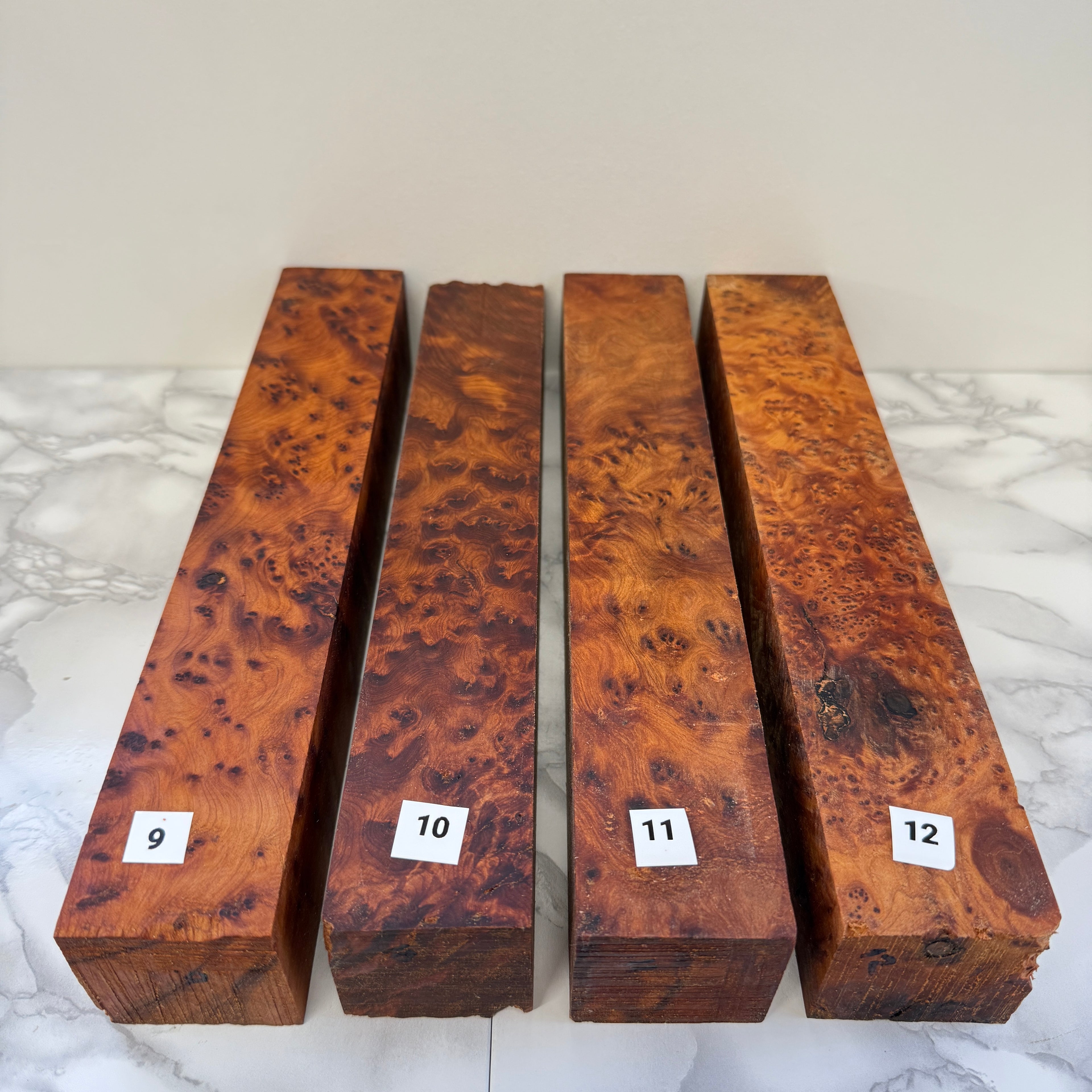 Thuya Burr 2x2x12"