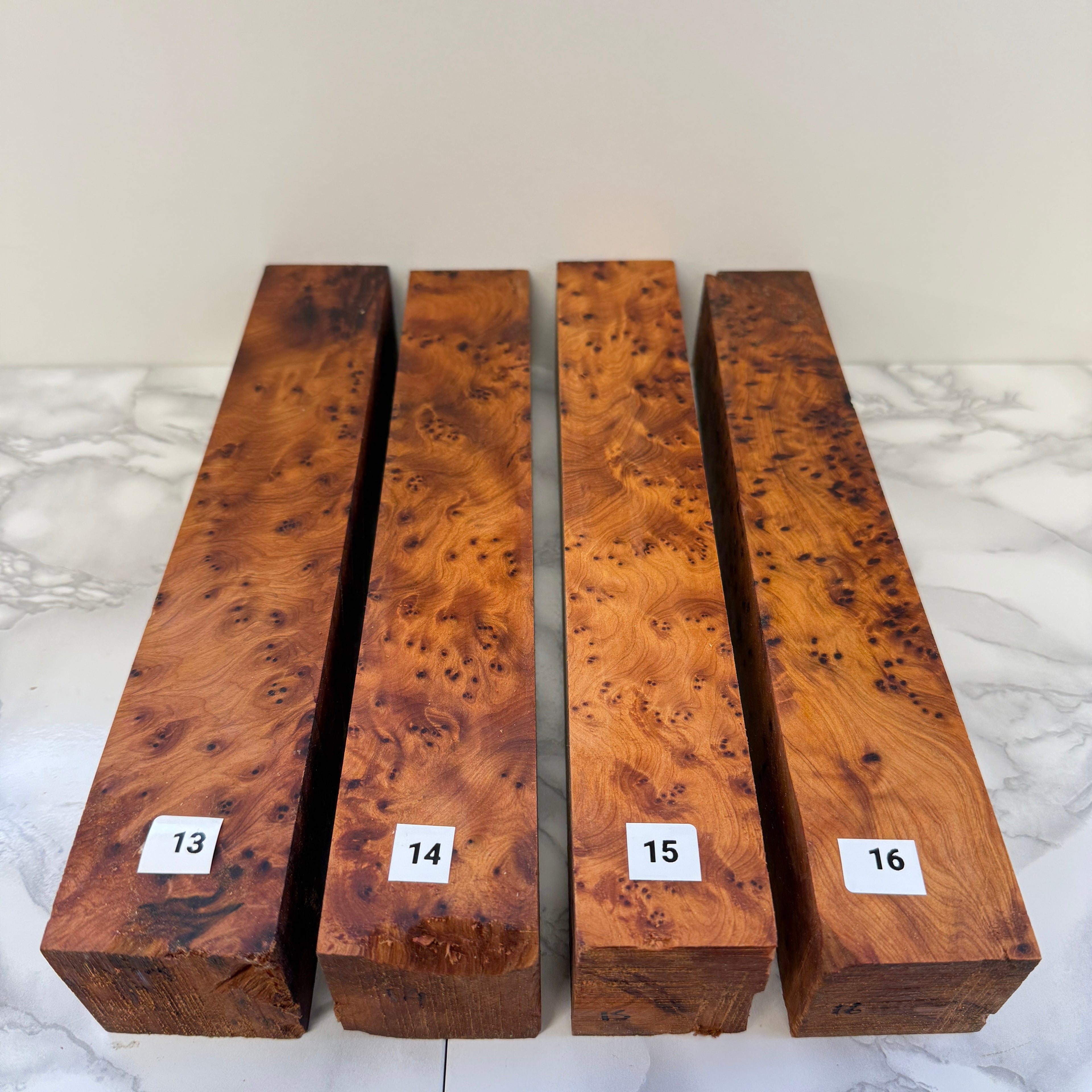 Thuya Burr 2x2x12"
