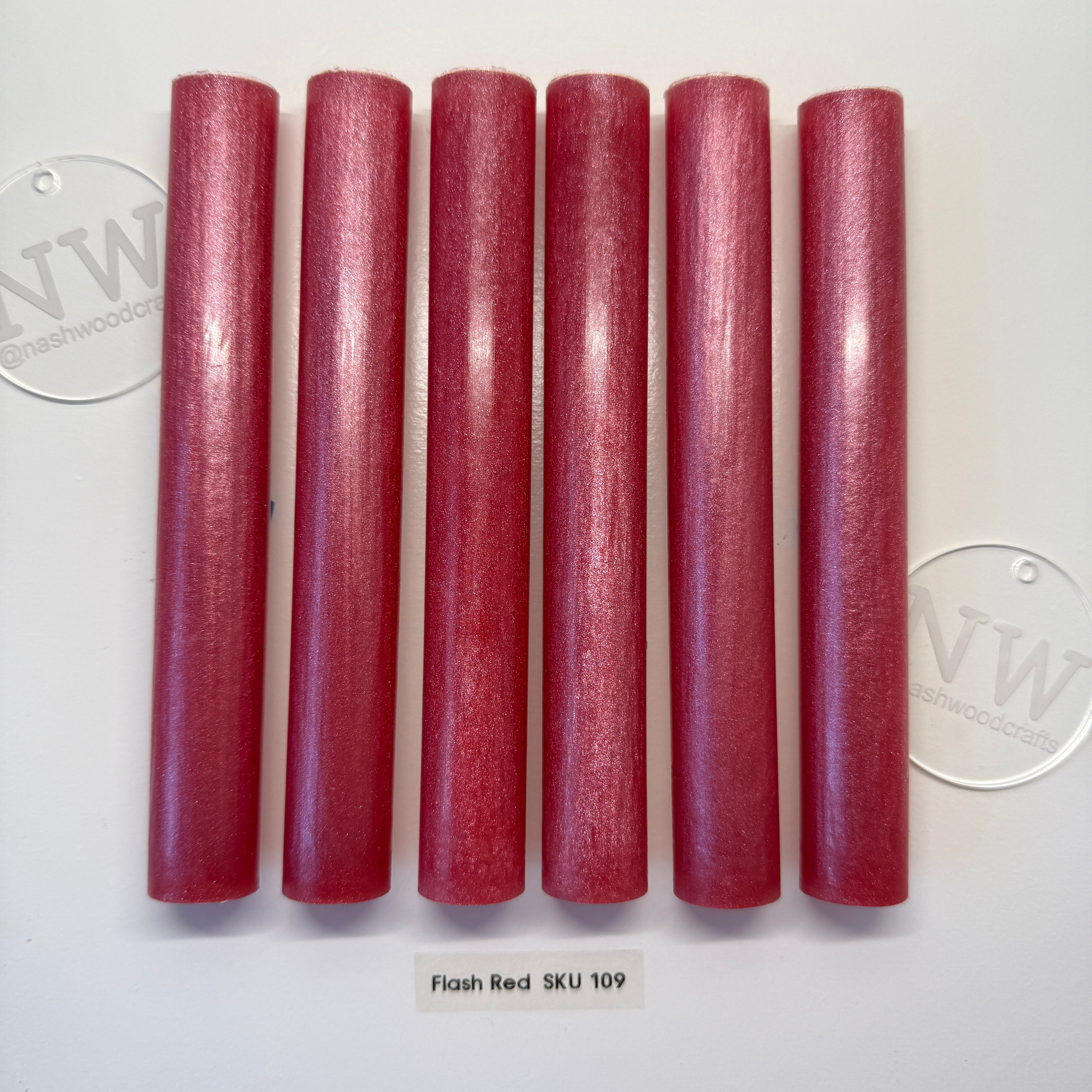 Single Coloured Epoxy Resin Pen Blanks
