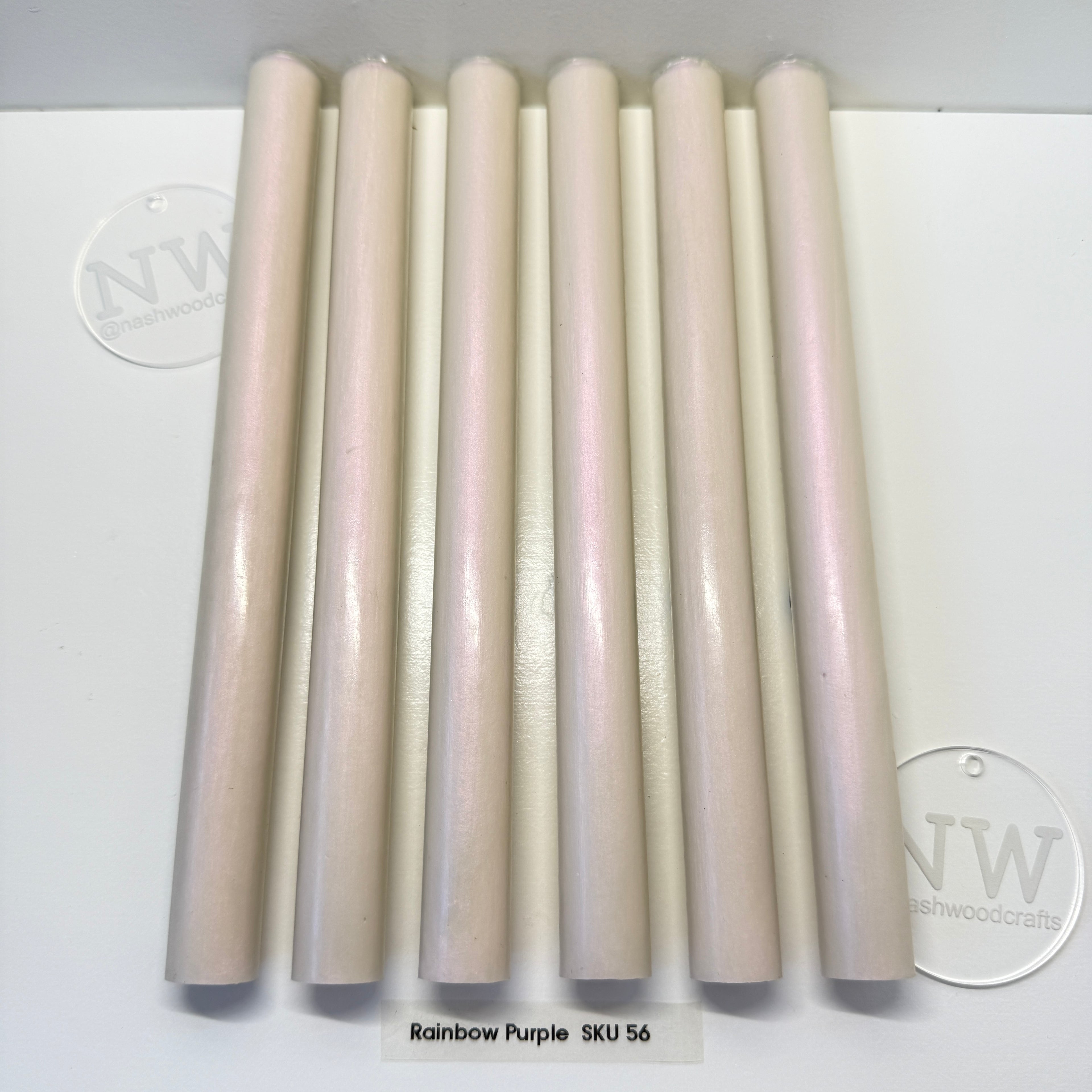 Rainbow Purple pen blank