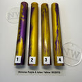 Shimmer purple and aztec Gold